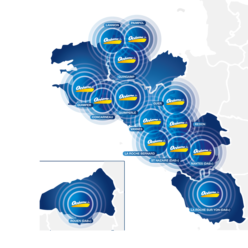 Carte Océane FM